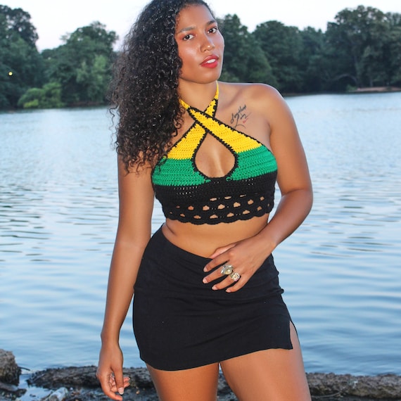 Jamaica Criss Cross Top. can Be Made in Any Color. - Etsy