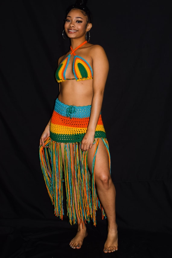Fringe 2025 skirt bikini