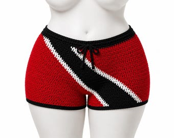 Trinidad Soca Queen Virkade shorts.