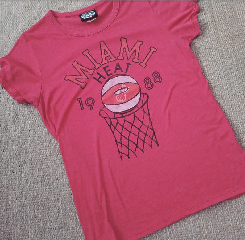 miami heat women's t shirt