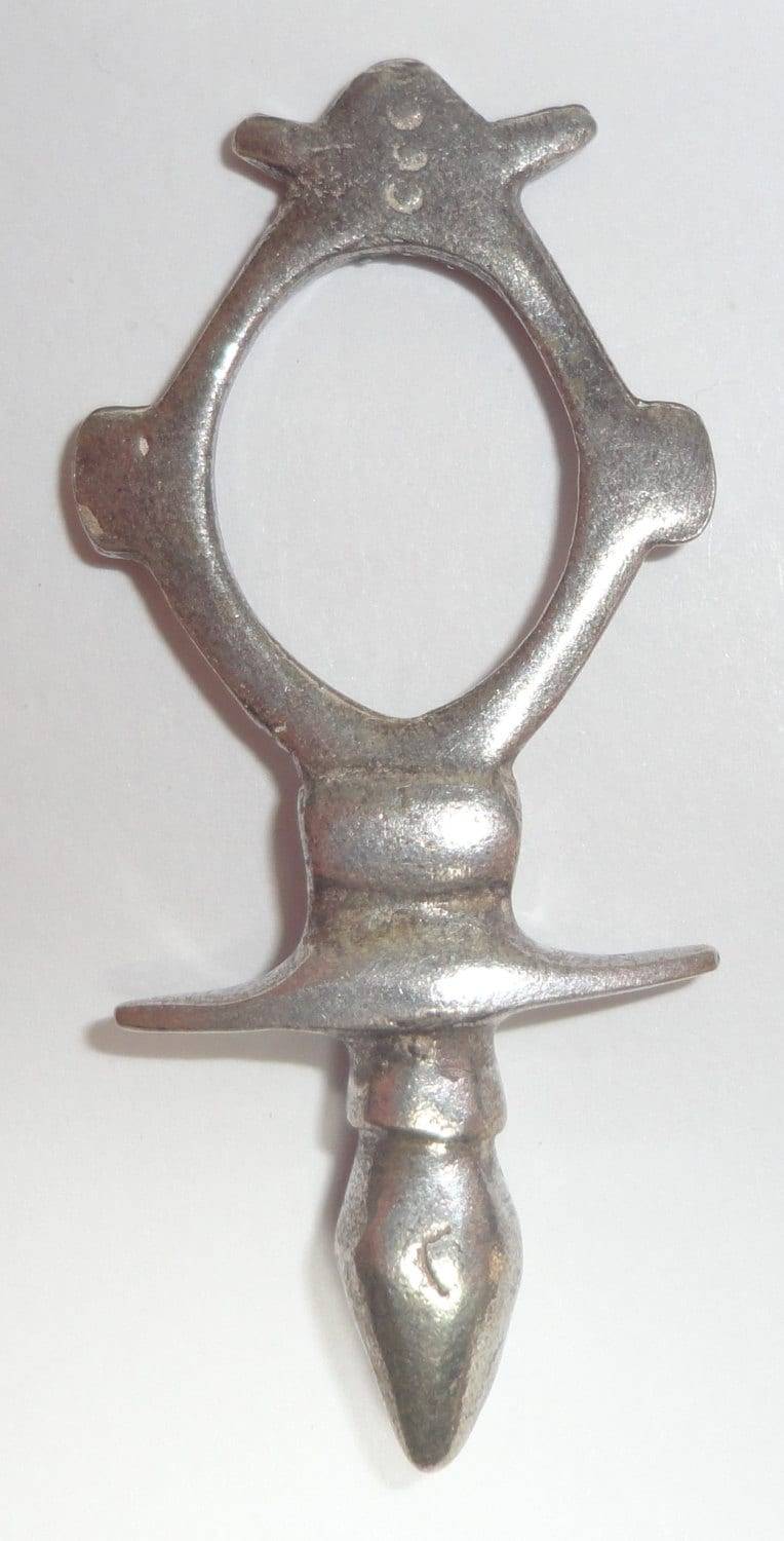SILVER Moroccan Tuareg Berber Charm Replica Ethnic Tribal PENDANT