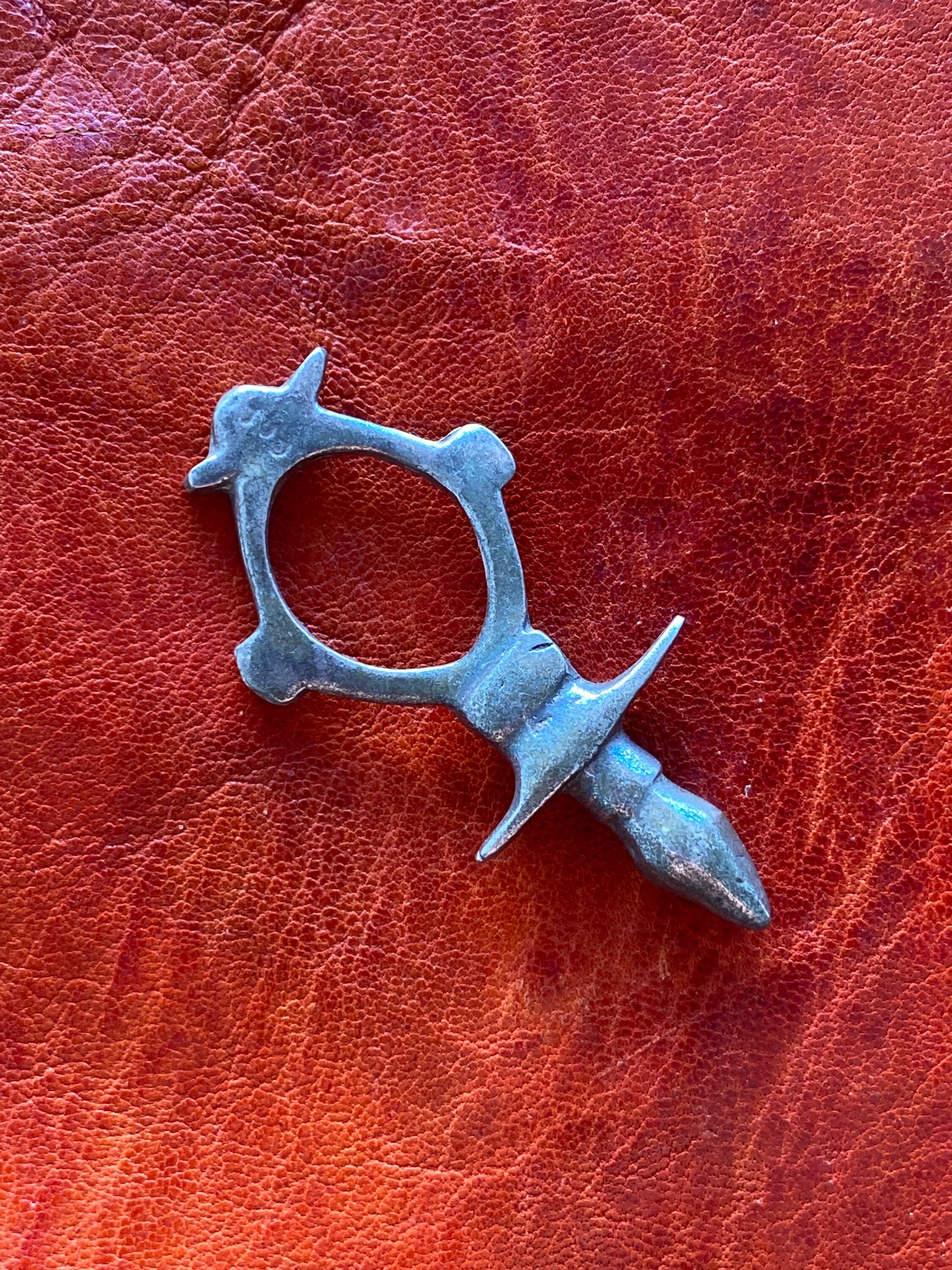 SILVER Moroccan Tuareg Berber Charm Replica Ethnic Tribal PENDANT