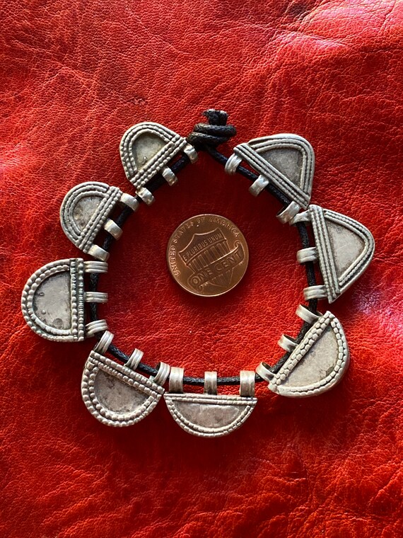 8 Antique Solid Silver Pendants - Ethiopian, Copt… - image 3