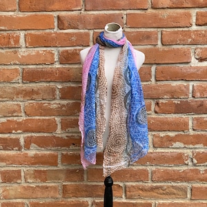 Moroccan Berber Tuareg Scarf- Long Handmade, Ethnic, Tribal Turban - Unisex Adult Gauze Sahara Desert Mask | Headgear - *FREE* SHIP from USA