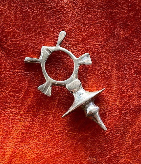 Cross Pendant by Agades Tuareg Morocco Sterling Silver 925 Replica 