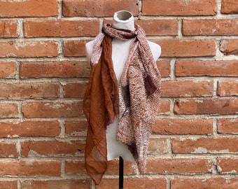 Moroccan Berber Tuareg Scarf- Long Handmade, Ethnic, Tribal Turban - Unisex Adult Gauze Sahara Desert Mask | Headgear - *FREE* SHIP from USA