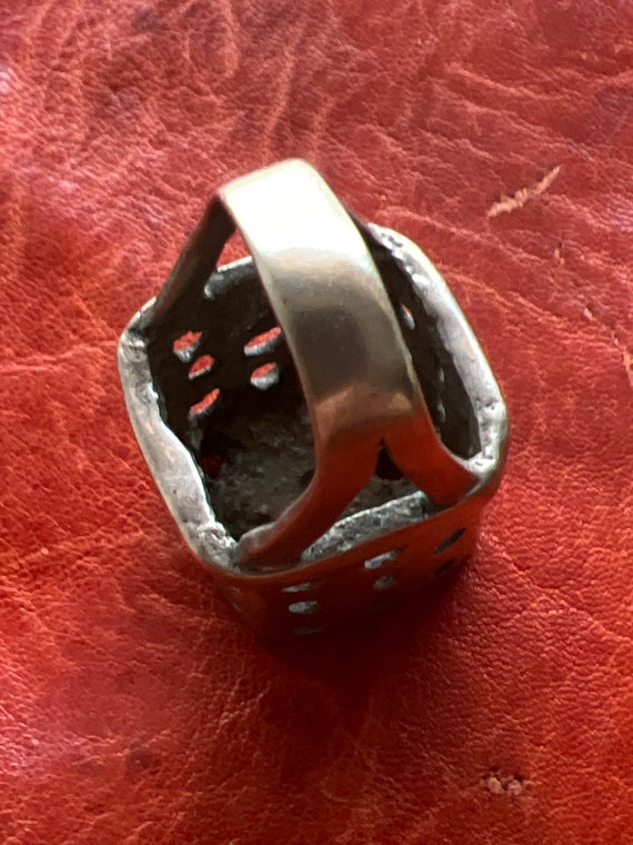 Old Solid SILVER Tuareg RING- Ethnic, Tribal, Ber… - image 5