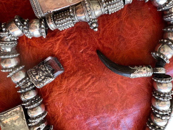 One Heaviest 437 Gram Native American Navajo Sterling Silver Coin Necklace One Heaviest 437 Gram Native American Navajo Sterling Silver Coin Necklace