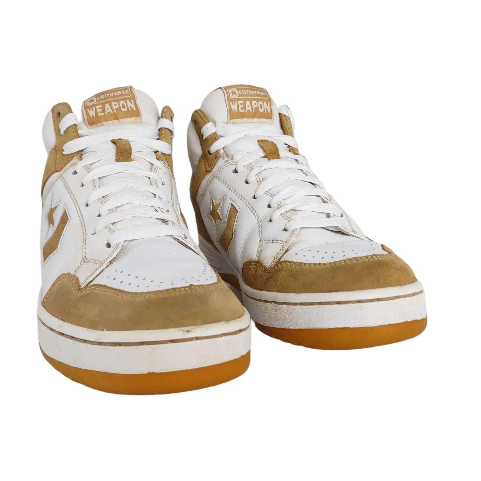 Vintage CONVERSE WEAPON Men\'s 8.5‎ Leather Suede High Top Sneakers 80s 90s Vintage CONVERSE WEAPON Men main image 2