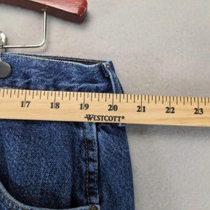 Vtg 90s-Y2K Wrangler Jeans Men's 40x30 Regular Fit Straight Leg Dark Stonewash image 6