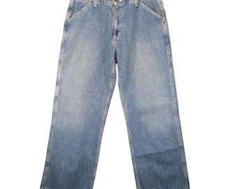 Vaqueros de trabajo American Eagle Outfitters para hombre, talla 34 x 30, años 2003, años 2000, estilo carpintero