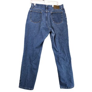 Vtg 80s-90s Wrangler Blues Jeans Men's 32x31 100% Cotton Brass Boot Zipper USA immagine 2