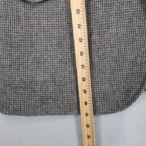 Vintage Pendleton Wool Tweed Blazer 44 Elbow Patch Suede Academia Sport Coat 90s image 9