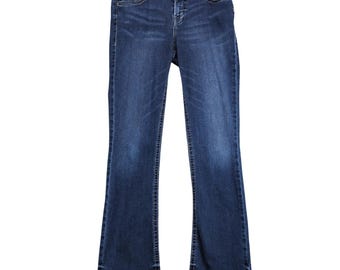 Vintage Y2K Silver Jeans Aiko Slim Boot Womens 29 30x30" Blue Denim Indie Sleaze