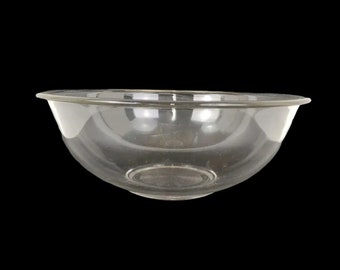 Vintage PYREX Large Clear Glass Nesting Mixing Bowl 4L #326 4-Qt 11.75"