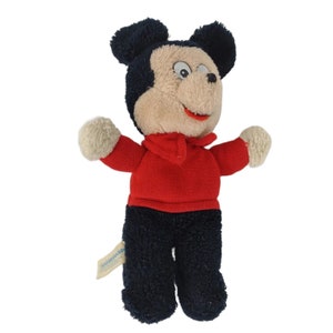 Vintage Knickerbocker Walt Disney Productions Mickey Mouse 10" Stuffed Animal Plush image 3