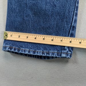 Vtg 90s-Y2K Wrangler Jeans Men's 40x30 Regular Fit Straight Leg Dark Stonewash image 8