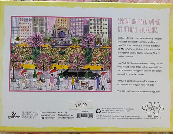 Puzzle Jigsaw Puzzles Michael Storrings 1000 Piece Choose Paris