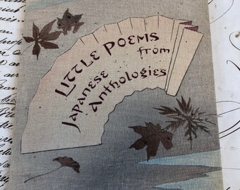 T. Hasegawa book Little Poems Evaleen Stein Excellent condition 1800-1900's poetry book antique poetry book antique books antique book