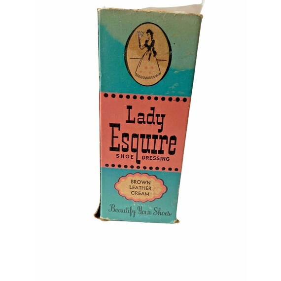 Vintage Lady Esquire Shoe Dressing Brown Wand Pink Original Box Display  Store - Etsy