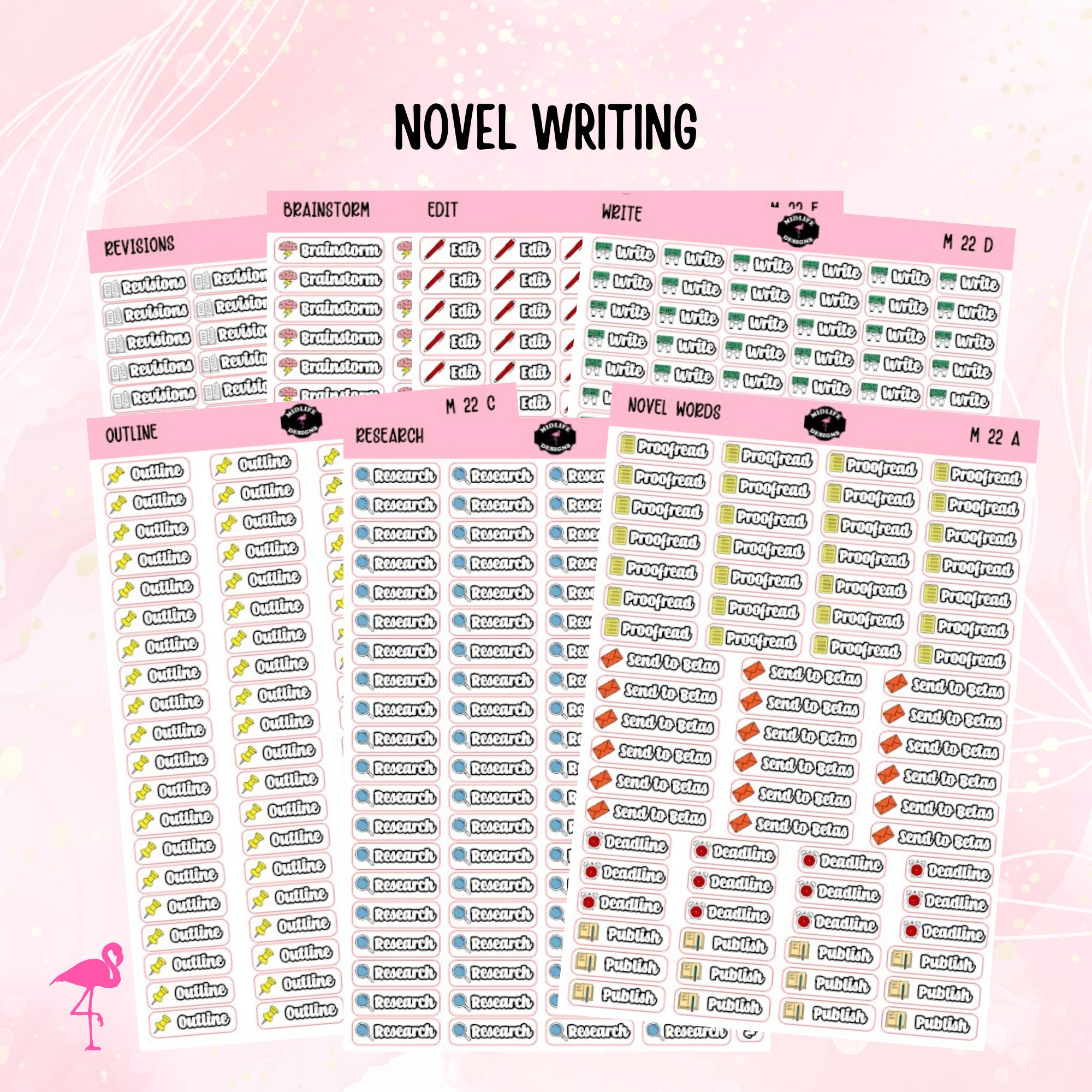 Novel Starter Kit for Writers: A Character & Story Novel Writing Planner  with Prompts: Self Success Press: 9798694203555: : Books