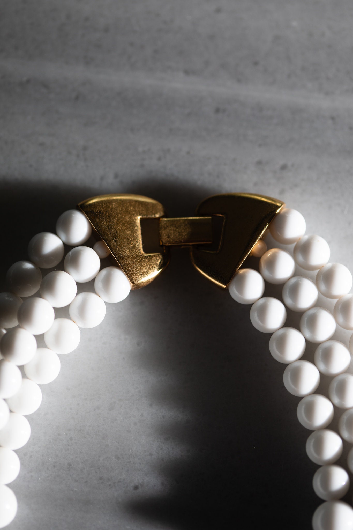 White bead necklace men Clearance