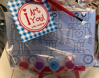 Valentine Stickers, Valetines Tags Valentines goody bags Valentine's tags, heart stickers, Valetines Day tag, valentine plane tag