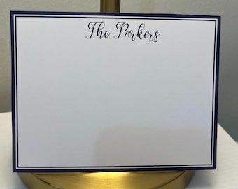 Family stationery flat notes