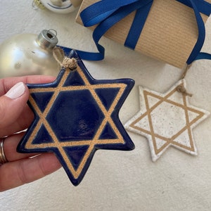 Hanukkah Star of David Ornaments