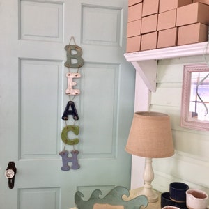 Hanging letter signs image 3