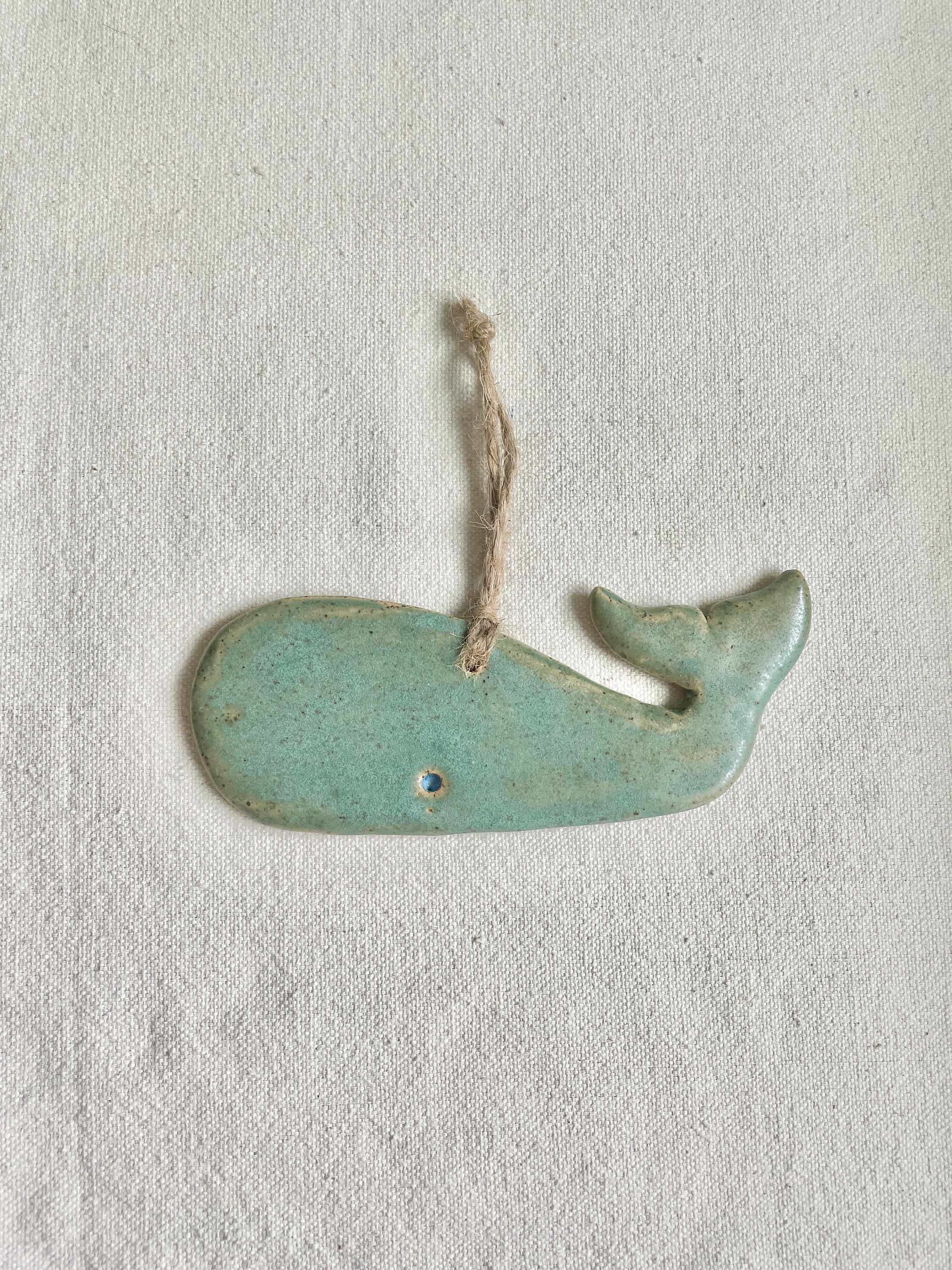 Nantucket Whale Ornament