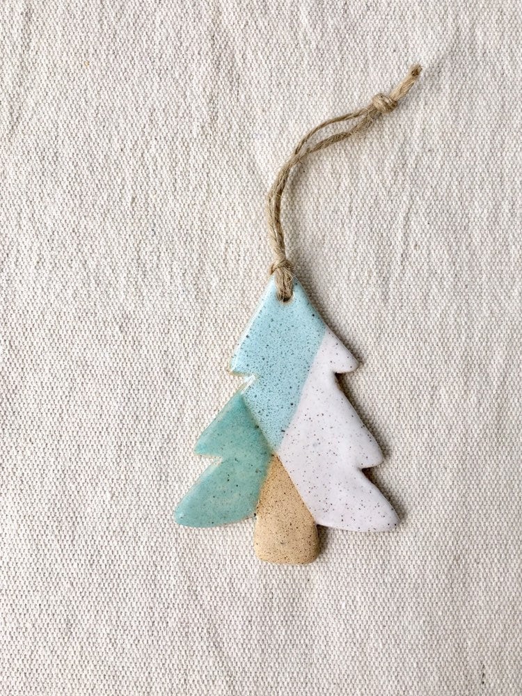 Ceramic Christmas Tree Ornaments