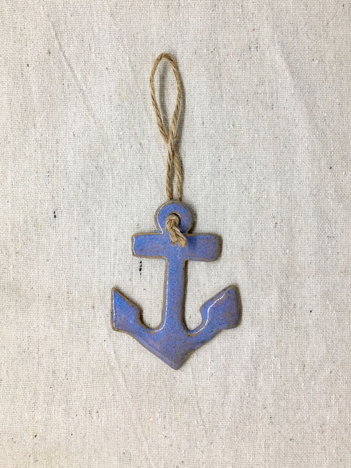 Ceramic Anchor Ornament Etsy