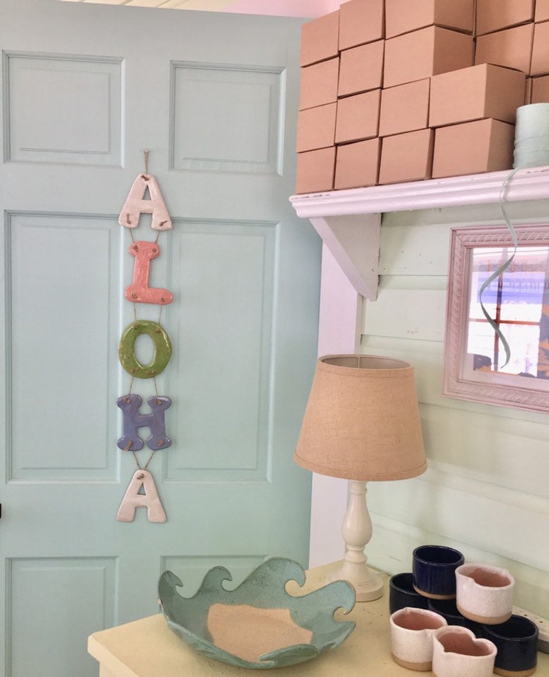 Hanging letter signs image 4