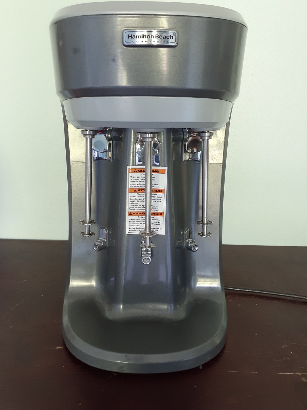 Hamilton Beach Milkshake Mixer Commercial 3 Spindle 120 Volt Etsy