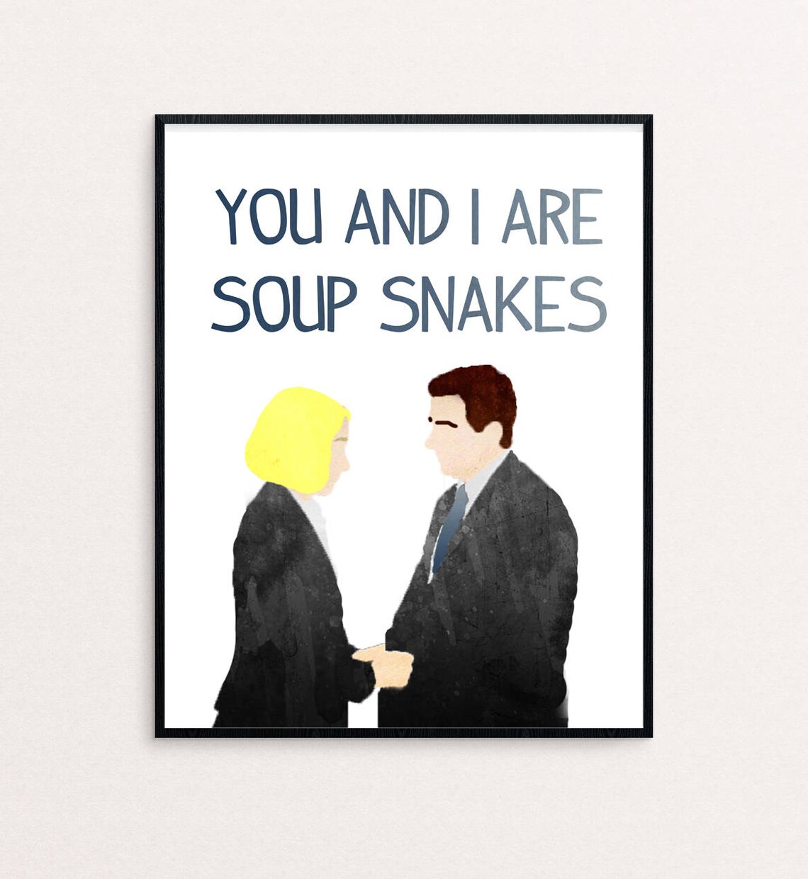 The Office Love Quotes Pam and Jim Michael and Holly Etsy