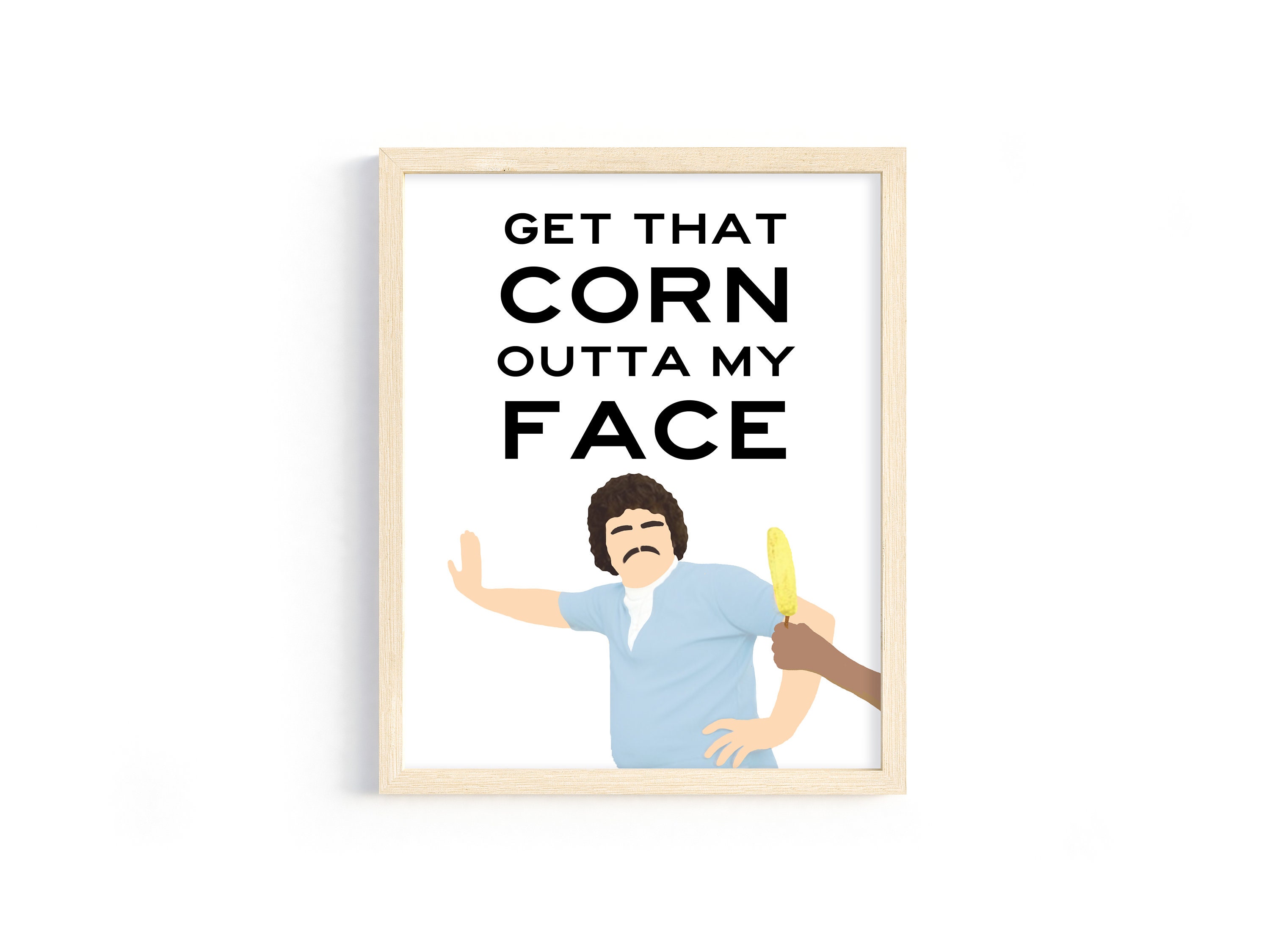 Nacho Libre get That Corn Outta My Face' Jack Black 8x10 Digital Print 