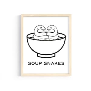 The Office - &quot;You and I are soup snakes.&quot; - 8x10 Digital Print
