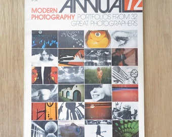 Modern Photography Annual 72, vintage photography magazine 1972