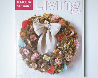 Martha Stewart Living Number 109 December 2002, lifestyle magazine, how-to magazine