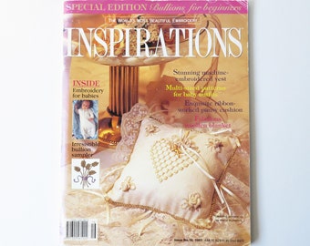 Inspirations Magazine Issue 16, 1997, embroidery magazine