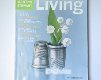 Martha Stewart Living Number 102 May 2002, lifestyle magazine, how-to magazine