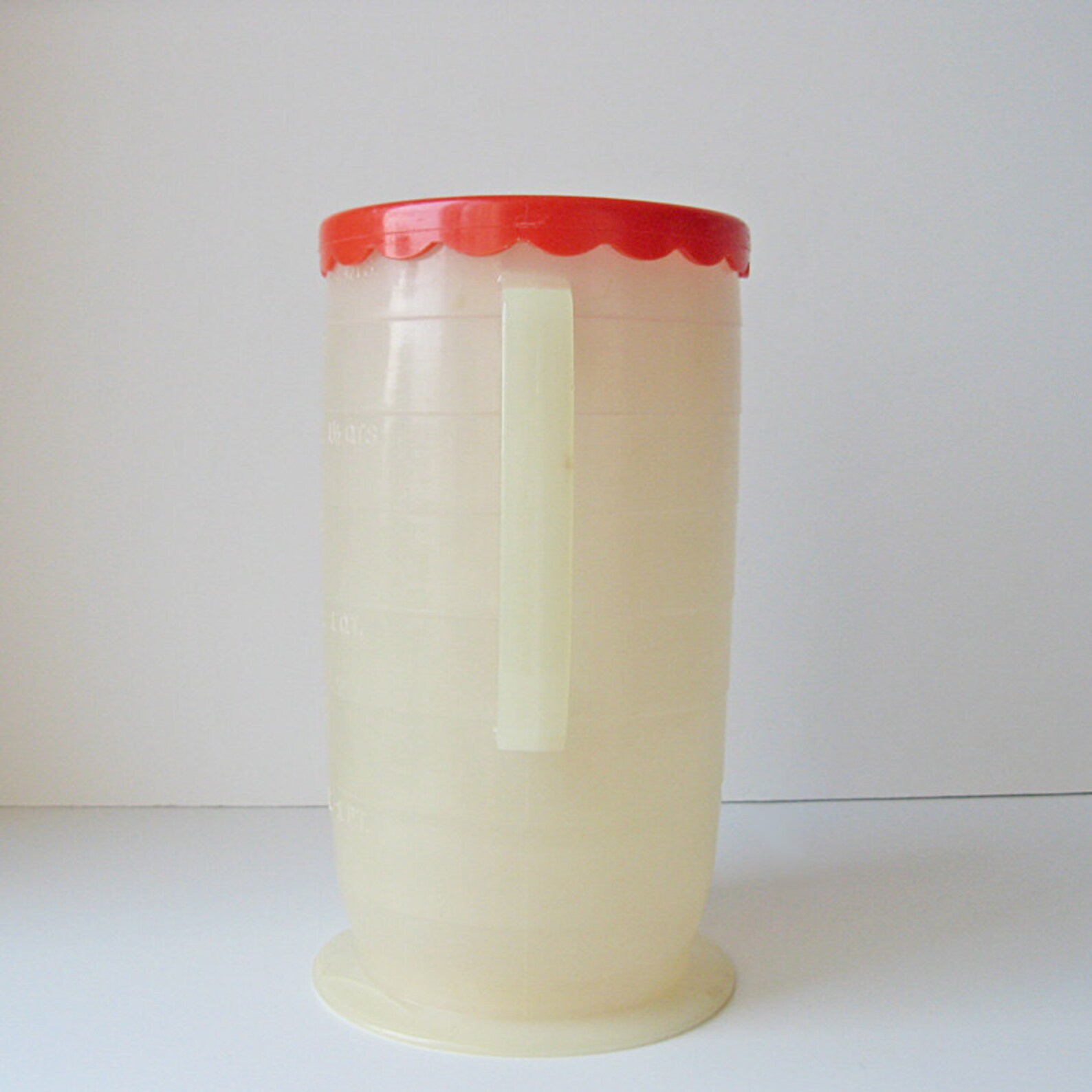 Vintage Plastic Pitcher by Blisscraft Retro Picnic Accessory Etsy