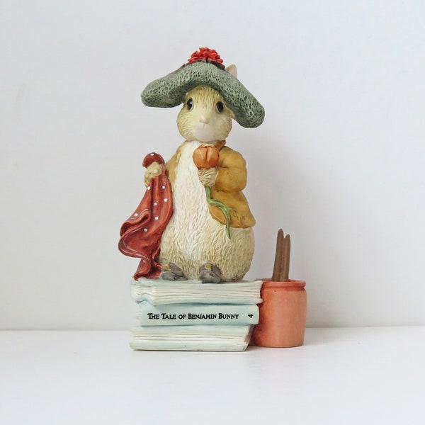 Beatrix Potter Benjamin Bunny figurine Number 199540, The World of Beatrix Potter 1996