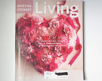 Martha Stewart Living Number 87 February 2001, lifestyle magazine, how-to magazine