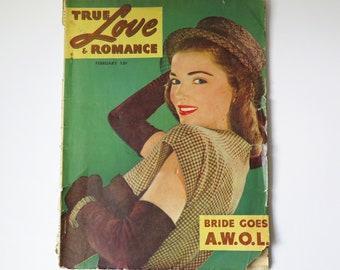 True Love & Romance magazine, February 1948, Vol 5 No 1