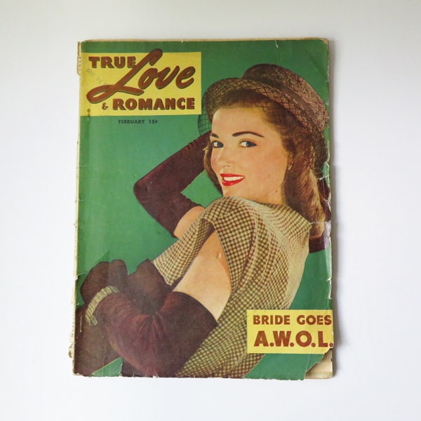 romance writers of canada magazine True Love & Romance magazine, February 1948, Vol 5 No 1