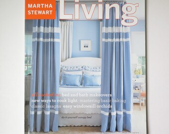 Martha Stewart Living Number 122 January 2004, lifestyle magazine, how-to magazine