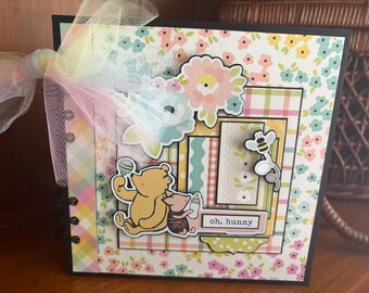 Oh, Hunny (Baby Pooh)- Completed mini scrapbook album