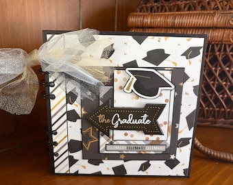 The Graduate - Completed mini scrapbook album